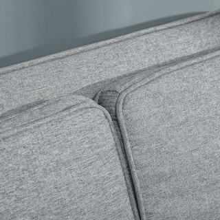 HOMCOM 1θέσιος υφασμάτινος καναπές-κρεβάτι, 2θέσιο κάθισμα και 3 αν... HOMCOM 1θέσιος υφασμάτινος καναπές-κρεβάτι, 2θέσιο κάθισμα και 3 αν...