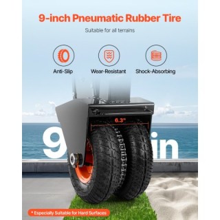 VEVOR Ρυμουλκούμενο Καρότσι 500lbs Ικανότητα Βάρους Γλώσσας 13 έως ...