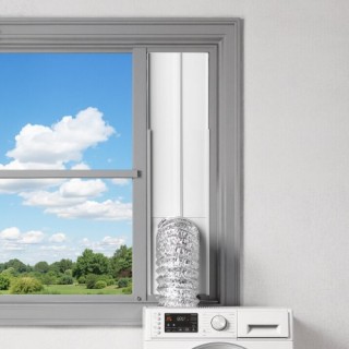 VEVOR Κιτ Αεραγωγού Στεγνωτηρίου για Συρόμενα Παράθυρα ρυθμιζόμενο ...