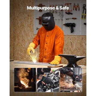 VEVOR Πυρίμαχο Δερμάτινο Μπουφάν Συγκόλλησης Υπερμεγέθους KSNPKKSKN... VEVOR Πυρίμαχο Δερμάτινο Μπουφάν Συγκόλλησης Υπερμεγέθους KSNPKKSKN...