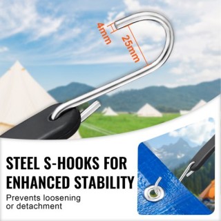 Σετ 20 Επίπεδων Ιμάντων VEVOR με Γάντζο S DLKZDW20PCSBT2DWNV0 Σετ 20 Επίπεδων Ιμάντων VEVOR με Γάντζο S DLKZDW20PCSBT2DWNV0