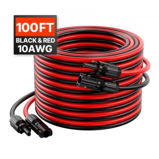 VEVOR Σετ Καλωδίων Προέκτασης Ηλιακού Πάνελ 100FT 10AWG με Συνδέσμο... VEVOR Σετ Καλωδίων Προέκτασης Ηλιακού Πάνελ 100FT 10AWG με Συνδέσμο...