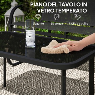 Outsunny Σετ Κήπου με 2 Καναπέδες 2 Θέσεων, 2 Πολυθρόνες και ένα Τρ... Outsunny Σετ Κήπου με 2 Καναπέδες 2 Θέσεων, 2 Πολυθρόνες και ένα Τρ...