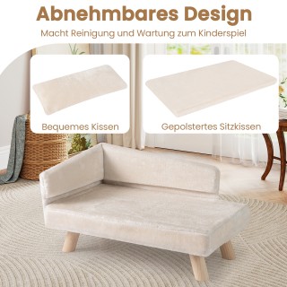 Costway Υπερυψωμένος Καναπές 47 x 51 x 81 cm για Μικρούς και Μεσαίο... Costway Υπερυψωμένος Καναπές 47 x 51 x 81 cm για Μικρούς και Μεσαίο...