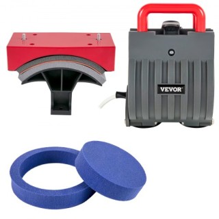 Μηχανή Θερμομεταφοράς VEVOR 15x15 360° Περιστροφή 5 σε 1 Κόκκινη  T...