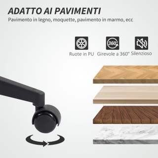 HOMCOM Εργονομική και Ρυθμιζόμενη Καρέκλα Γραφείου με Καμπύλη Πλάτη... HOMCOM Εργονομική και Ρυθμιζόμενη Καρέκλα Γραφείου με Καμπύλη Πλάτη...