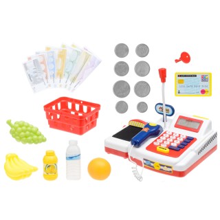 BAKAJI Παιδική Ταμειακή Μηχανή Παιχνίδι με Χρήματα, Φώτα και Ήχους ...