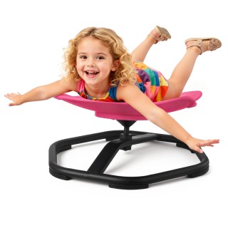 VEVOR Παιδική Περιστρεφόμενη Καρέκλα Ελέφαντας, 100 kg, Κόκκινη ETZ...