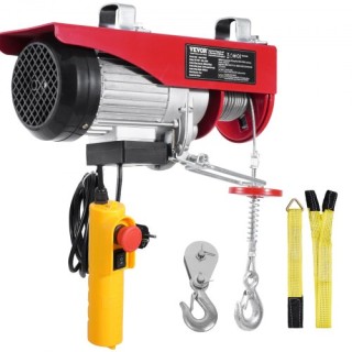 Ηλεκτρικός Γερανός VEVOR 880 lbs με 14 ft Ενσύρματο Τηλεχειριστήριο...