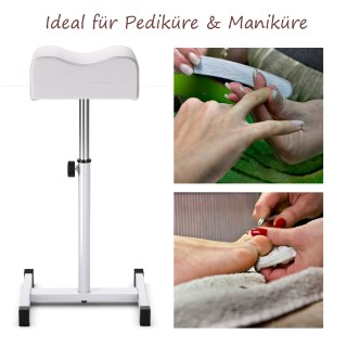 Costway  Επαγγελματικό Σκαμπό Πεντικιούρ με Ρυθμιζόμενο Ύψος και Άν...