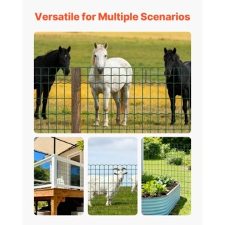 VEVOR Περίφραξη Αγροκτήματος 1.2 x 25 μ, Πλεγμένο Σύρμα 2 x 4 ιντσώ... VEVOR Περίφραξη Αγροκτήματος 1.2 x 25 μ, Πλεγμένο Σύρμα 2 x 4 ιντσώ...