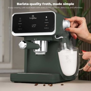 Berlinger Haus Μηχανή Espresso 3 σε 1 με Αφρόγαλα & Οθόνη Αφής  20b...