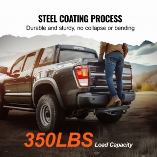 VEVOR Σκαλοπάτι Ρυμούλκησης για 2 Υποδοχή Προφυλακτήρα Αυτοκινήτου ...