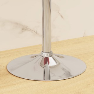 HOMCOM  Σετ 2 Περιστρεφόμενα Μπαρ Σκαμπό με Υποπόδιο, Ρυθμιζόμενο Ύ...