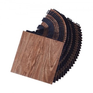 VEVOR Σετ 25 Τεμαχίων Δαπέδου Γυμναστηρίου με Διασυνδεόμενα Πλακίδι...