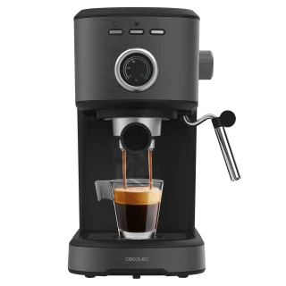 CECOTEC Espresso Coffee Maker Power 20 Pecan Steel, Digital with 20 Bar...