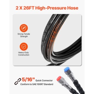 VEVOR Σετ Υδραυλικής Τιμόνευσης Σκαφών έως 150HP - Μοντέλο NR150 YY... VEVOR Σετ Υδραυλικής Τιμόνευσης Σκαφών έως 150HP - Μοντέλο NR150 YY...