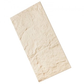 VEVOR Πάνελ Τοίχου 3D 4τμχ 48x24 PU Όψη Πέτρας Κίτρινο 32τ.π. Κάλυψ...