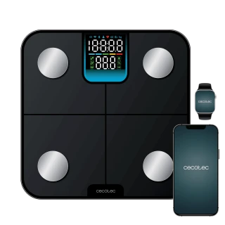 Cecotec Digitale intelligente Badezimmerwaage Surface Precision HealthySmart...