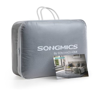 Χαλί SONGMICS 160x230 εκ., Αντιολισθητικό, Πλενόμενο, Μοντέρνο, Γκρι Χαλί SONGMICS 160x230 εκ., Αντιολισθητικό, Πλενόμενο, Μοντέρνο, Γκρι