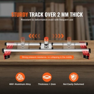 VEVOR Ρούτερ Σλέντ Ρυθμιζόμενο Φρεζάρισμα Ξύλου 60  XBJHGYS60YCGSM8...