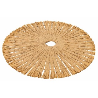 Villa DEste  Σετ 6 τμχ Στρογγυλό πλέξιμο σουπλά από χαρτί 38 εκ Cho...