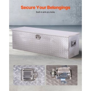 VEVOR Κουτί Εργαλείων Αλουμινίου 49x15x15 για Φορτηγάκι RV Ασημί LC... VEVOR Κουτί Εργαλείων Αλουμινίου 49x15x15 για Φορτηγάκι RV Ασημί LC...