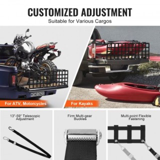 VEVOR  Δίχτυ Πορτμπαγκάζ Φορτηγού 60 x 18  WMWWMESH6018TTIAPV0