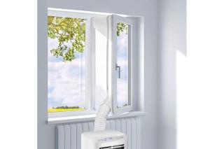 Galileo Στεγανοποίηση Παραθύρου για Φορητό Κλιματιστικό 5μ, Λευκό 5...