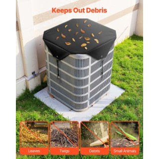 VEVOR Κάλυμμα Κλιματιστικού 810 x 810 mm για Εξωτερική Χρήση KDZSWL...