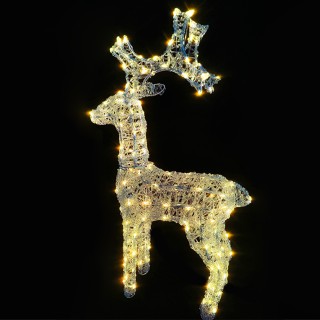 BAKAJI  Εξωτερικός Φωτισμός Χριστουγεννιάτικος 100cm Διακόσμηση Στο...