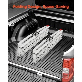 VEVOR 1500 lbs Ράμπες Αλουμινίου 2 Τεμ Βαρέως Τύπου με Λαβές ZZGPDL...