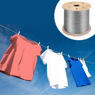 VEVOR Καλώδιο Ανοξείδωτο T316 3.2MM 300M 11.14KN για Κάγκελα 316BX... VEVOR Καλώδιο Ανοξείδωτο T316 3.2MM 300M 11.14KN για Κάγκελα 316BX...