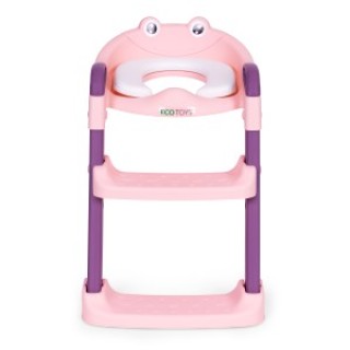 ECOTOYS Μειωτήρας τουαλέταςγια παιδιά με σκαλοπάτια και σκάλα PP800... ECOTOYS Μειωτήρας τουαλέταςγια παιδιά με σκαλοπάτια και σκάλα PP800...