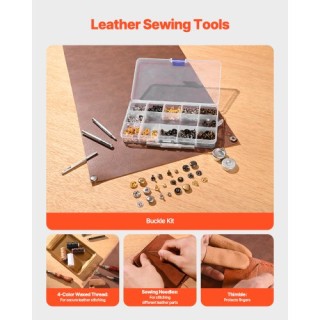 VEVOR Σετ Εργαλείων Δερματοτεχνίας 61 Τεμαχίων PGGJTZFBGJB5FH3UMV0