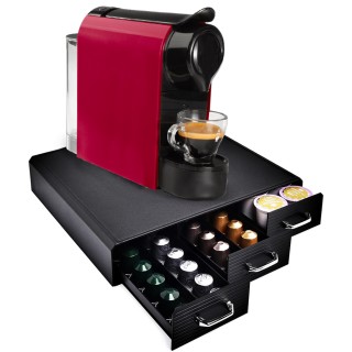 BAKAJI Επαγγελματική Θήκη Καψουλών Καφέ με 3 Συρτάρια Οργανωτής Στ... BAKAJI Επαγγελματική Θήκη Καψουλών Καφέ με 3 Συρτάρια Οργανωτής Στ...