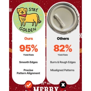 VEVOR Μηχανή Κατασκευής Καρφίτσας, Πλαστική, 58 mm, 100 Τμχ, Κόκκιν... VEVOR Μηχανή Κατασκευής Καρφίτσας, Πλαστική, 58 mm, 100 Τμχ, Κόκκιν...