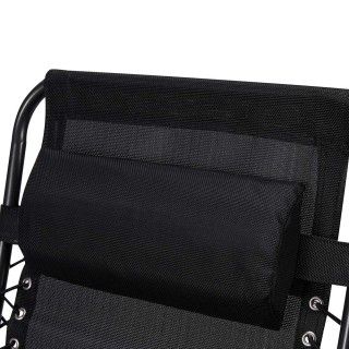 BAKAJI Καρέκλα Κήπου Πολυθρόνα Χαλάρωσης Πτυσσόμενη Μηδενικής Βαρύ... BAKAJI Καρέκλα Κήπου Πολυθρόνα Χαλάρωσης Πτυσσόμενη Μηδενικής Βαρύ...