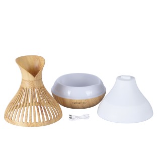 Kooper Διαχυτής αρωμάτων 180 ml με LED εφέ μπαμπού Kooper 5913027 Kooper Διαχυτής αρωμάτων 180 ml με LED εφέ μπαμπού Kooper 5913027