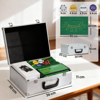 SPORTNOW Σετ Πόκερ με 300 Μάρκες, Μηχανή Ανακατέματος και Διανομής ... SPORTNOW Σετ Πόκερ με 300 Μάρκες, Μηχανή Ανακατέματος και Διανομής ...