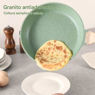 BAKAJI Πράσινο Σετ Κατσαρόλες 15 Τεμαχίων από Χυτοπρεσαριστό Αλουμί... BAKAJI Πράσινο Σετ Κατσαρόλες 15 Τεμαχίων από Χυτοπρεσαριστό Αλουμί...