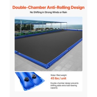 VEVOR Σάκοι Νερού 26 Gauge Διπλού Θαλάμου για Χειμερινό Κάλυμμα Πισ...