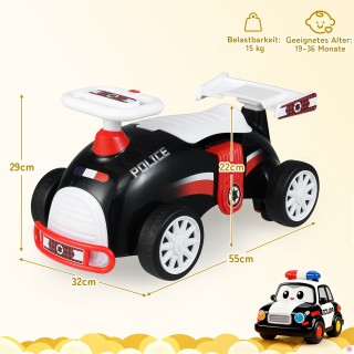 Costway Παιδικό Αυτοκίνητο Ολίσθησης με Μουσική & Αποθηκευτικό Χώρο... Costway Παιδικό Αυτοκίνητο Ολίσθησης με Μουσική & Αποθηκευτικό Χώρο...