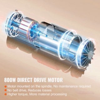 VEVOR Μίνι Τόρνος Μετάλλου, 7 x 16, 800W, 150-2500 RPM, 3-σιαγόνων ... VEVOR Μίνι Τόρνος Μετάλλου, 7 x 16, 800W, 150-2500 RPM, 3-σιαγόνων ...