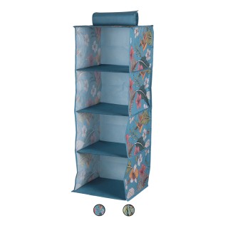 Galileo Θήκη για ρούχα με 4 τμήματα σε υλικό TNT, διακόσμηση με λου...