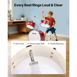 VEVOR Σετ Τυμπάνων για Παιδιά 3 Τεμαχίων με 14 ιντσών Μεγάλο Τύμπαν... VEVOR Σετ Τυμπάνων για Παιδιά 3 Τεμαχίων με 14 ιντσών Μεγάλο Τύμπαν...