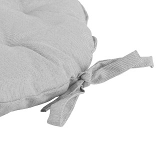 Galileo Στρογγυλό μαξιλάρι καρέκλας 40 εκ με γκρι υδρόφοβη επένδυση...