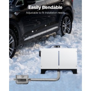 VEVOR Εύκαμπτος Εξαερισμός 1200mm από Ανοξείδωτο Χάλυβα με Σφιγκτήρ...