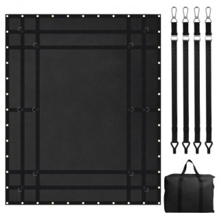 VEVOR  Βαρύ Καθαρό Φορτίο 96 x 81 Ρυθμιζόμενοι Γάντζοι  HWGDWYMESHY...