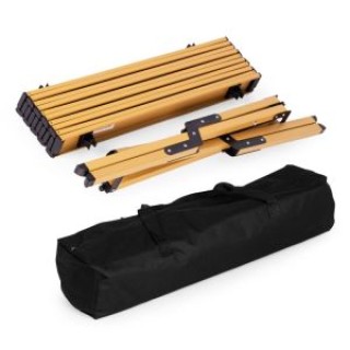 MULTIGARDEN Πτυσσόμενο τραπέζι κάμπινγκ 60x60 εκ. με τσάντα μεταφορ...